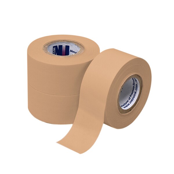 1" wide x 500" Tan Labeling Tape